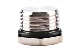 China ISO49 C40 Grade Hex Cap Square Plug Steel Pipe Coupling Recyclable supplier