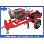 JJCS-50 Tower Erection Diesel Engine Powered Cable Winch Puller for sale