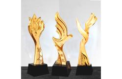 China Resin height 280mm Custom Engraved Trophy for Sports Game Winners supplier
