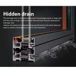 Double-Layer Tempered Glass Window Safety and Energy Saving Aluminum