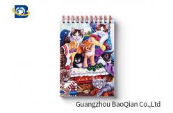 China Spiral Binding 3D Lenticular Personalised Stationery Notebooks Cartoon Pet Hardcover supplier