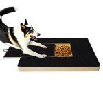 Pet Treat Trimmer Wooden Dog Nail Scratch Board for Indoor and Outdoor Space for sale