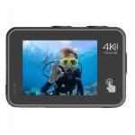 Wifi HDMI Waterproof HD Wifi Action Cam , 60fps 4k Action Dual Screen Camera for sale