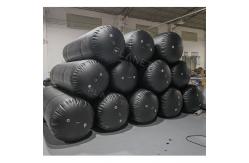 China Heavy Duty Floating Marine Inflatable Boat Fender PVC Inflatable Fender Cylindrical Inflatable Fenders supplier