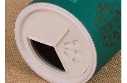 China Plastic Shaker Lid Eco - Friendly Paper Composite Cans For Spice / Salt / Powder supplier