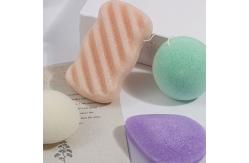 China Customized Konjac Body Sponge Wet Dry Exfoliating Shower Sponge supplier