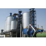 Galvanized Raw Material Silo Granular Stainless Steel Silo With Conical Roof for sale