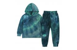 China Jogging Spring Children'S Clothing Tie Dye Two Piece Jogger Set supplier
