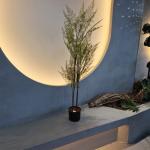 Ultra Realistic Artificial Fern Tree - Lush Green UV Resistant Low Maintenance for sale
