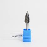 6mm Shank SG Pointed Tree Diamond Cut Carbide Burr Single Cut Diameter 6-25MM for sale