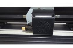 China Grey Stepper Motor 630mm 25 Inch Stickering Cutting Machine supplier