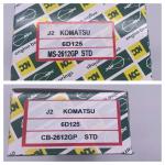 Komatsu 6D125 Excavator Engine Parts STD Main Bearing Connecting Rod Bearing MS-2612GP CB-2612GP for sale