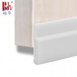 Self Adhesive Silicone Weather Stripping Door Seal With 3M Glue Tape White 45mm for sale