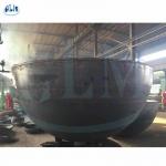 30mm Cast Iron Hemispherical Dish End Ss316l Pressure Vessel Half Sphere Fire Pit for sale