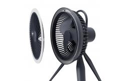 China Tripod Portable Camping Fan Electric Rechargeable Telescopic Foldable Fan With Remote supplier