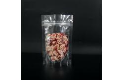 China Recyclable CPP Clear Plastic Zipper Bag With Tear Notch supplier