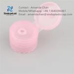Transparent Plastic Flip Top Cap Dispenser Cap For Cream Jar Cosmetic Package for sale
