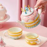 Ceramic Teapots Set For Daily Use With Safety Design As Bithday Gift Decoration for sale
