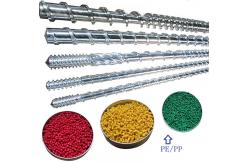 China Bimetallic Screw Barrel For LDPE / HDPE / PP / PE / PVC Blowing Molding Machine  supplier