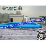 Large Square Inflatable Water Pool Outdoor Toys / Inflatable Swimming Pools