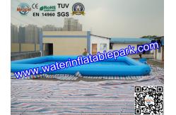 China Large Square Inflatable Water Pool Outdoor Toys / Inflatable Swimming Pools supplier