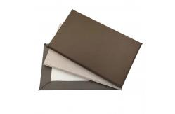 China 50mm Fabric Wrapped Acoustic Wall Panel Back Glue Fiberglass Sound Absorbing Board supplier