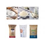 Logo Customized Brown Craft Paper Bag For Food Grade Powder Material for sale