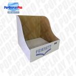 Simple Eye Catching Countertop Cardboard Display Shelf Ready With 4 Color Printed for sale