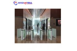 China 8 Inch Android Facial Recognition Turnstile EU Green QR Code Reader supplier