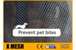 China 15 X 11 Dog Resistant Window Screens 280-600g/M2 Pvc Coated Tuff supplier