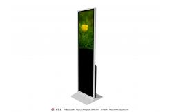 China 32 Inch LCD Floor Standing Digital Signage Display For Indoor supplier