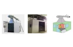 China EN 13823 Construction Material Testing Apparatus Single Burning Item supplier