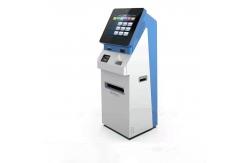 China 17inch Hospital Self Service Check In Kiosk Ticketing System With Cash Deposit supplier