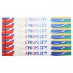 Paper Customizable Tyvek Wristbands , Disposable Printable Paper Wristbands