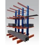 Q235 Double Sided Cantilever Rack , Cantilever Pipe Storage Racks 2000KG Capacity for sale