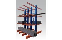 China Q235 Double Sided Cantilever Rack , Cantilever Pipe Storage Racks 2000KG Capacity supplier