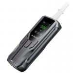 Fuel Cell Sensor Breath Analyser Machine Black Breath Test Machine For Alcohol for sale