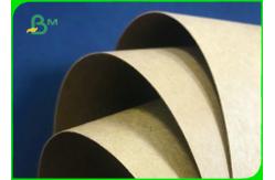 China 250gsm - 400gsm Brown Uncoated Kraft Paper For Making Boxes supplier