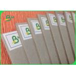 Uncoated Grey Straw Board Paper With Smooth Surface  2mm 2.5mm for sale