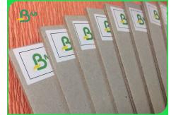 China Uncoated Grey Straw Board Paper With Smooth Surface  2mm 2.5mm supplier