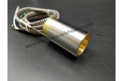 China Hot Runner Nozzle Copper Microtubular Coil Heaters With Thermal Protection Cover supplier