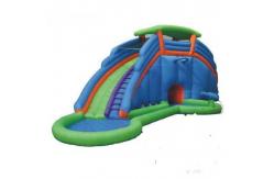 China Most funny and exciting summer popular inflatable pool slide supplier