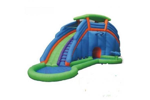Most funny and exciting summer popular inflatable pool slide