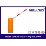 High Reliability Car Parking Barrier Gate Straight Boom 6m RJ45 for sale