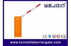 China High Reliability Car Parking Barrier Gate Straight Boom 6m RJ45 supplier