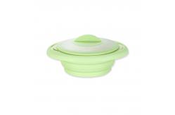 China 1600ml Multifunctional Collapsible Silicone Steamer Bowl supplier