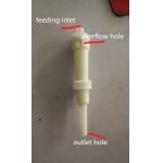 White Rubber Plastic Cyclone For Starch Multicyclone Customized Different Size for sale