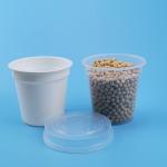 FDA Eco Friendly 450ml PP Plastic Sauce Cups With Lids for sale