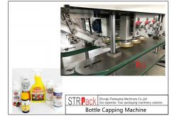 China High Speed Spindle Bottle Screw Capping Machine Flexible With 60-150 Bottles / Min supplier
