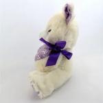 Skin-Friendly Lovely Stuffed Alpaca Toy Holding Heart Custom  Plush Sheep Animal Toy